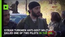 Syrian rebels kill Russian pilot in the air