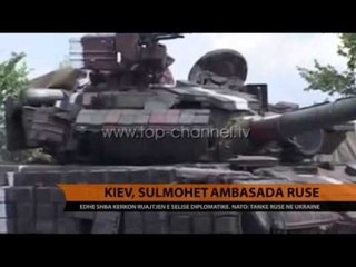 Скачать видео: Kiev, sulmohet Ambasada Ruse - Top Channel Albania - News - Lajme