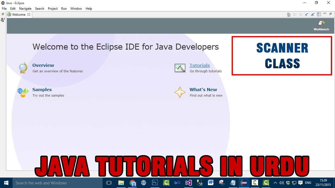 Java Tutorial In Urdu - Scanner Class