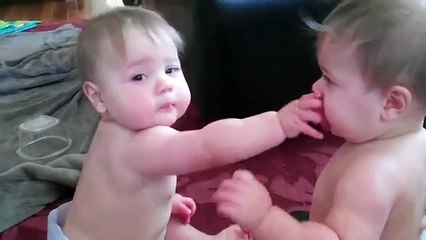 Pacifier War - Kids Fighting Video -