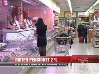 Rriten me 2 % pensionet - News, Lajme - Vizion Plus