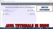 Java Tutorial In Urdu - Java switch Statement