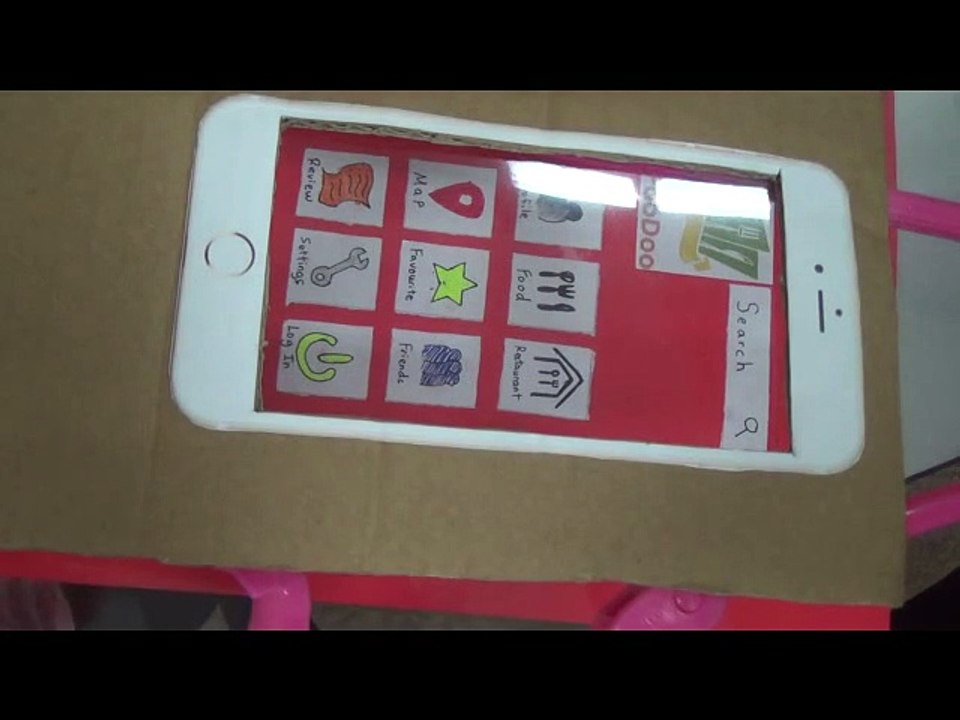 Paper Prototyping User 2 Task 1