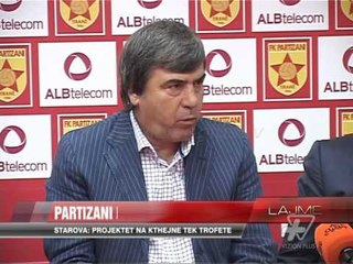 Partizani prezanton Sulejman Starovën - News, Lajme - Vizion Plus