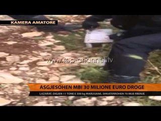 Asgjesohen 30 milionë euro drogë - Top Channel Albania - News - Lajme