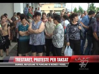 Descargar video: Durrës, protesta në treg për taksat - News, Lajme - Vizion Plus