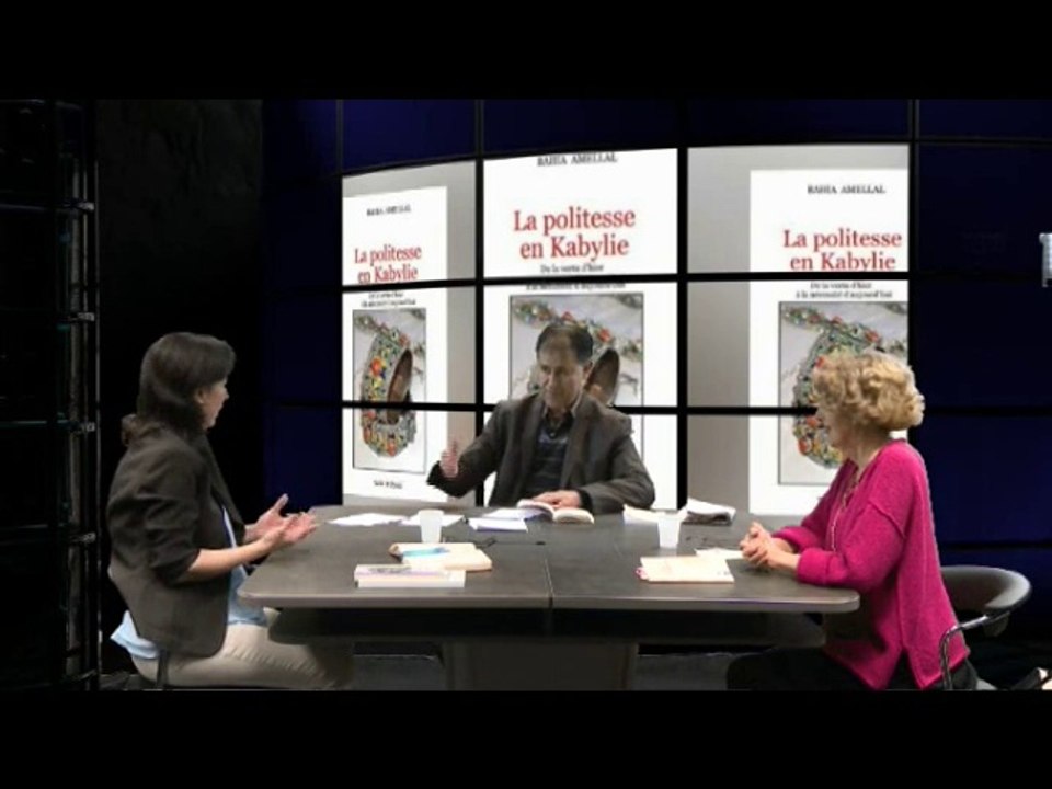 Bahia Amellal et Claire Fourier invitées de l'écrivain Youcef Zirem dans son Graffiti à BRTV