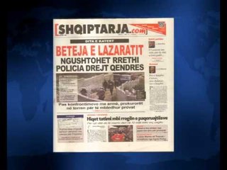 SHTYPI I DITES TITUJT KRYESORE TE FAQEVE TE PARA TE GAZETAVE SHQIPTARE E ENJTE 19 QERSHOR 2014