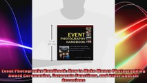 Event Photography Handbook How to Make Money Photographing Award Ceremonies Corporate