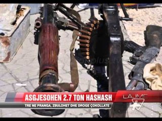 Download Video: Asgjësohen 2.7 ton hashash, zbulohet dhe drogë çokollatë - News, Lajme - Vizion Plus