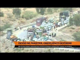 Pakistan, 350 mijë të zhvendosur nga luftimet - Top Channel Albania - News - Lajme