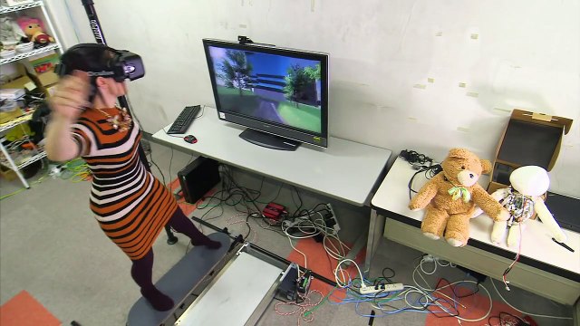 Un simulateur de skate en réalité virtuelle