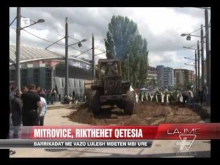 Rikthehet qetësia në Mitrovicë - News, Lajme - Vizion Plus