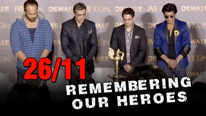 Shahrukh Khan & Dilwale Team Pay Homeage To 26 11 Mumbai Attacks Victim