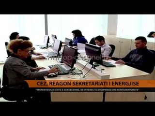 CEZ, reagon Sekretariati i Energjisë - Top Channel Albania - News - Lajme