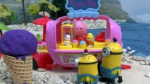 Minions Play Doh Peppa Pig Ice Cream Funny Toys Thomas The Train Surprise Eggs Disney Cars