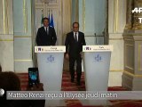 Renzi et Hollande s'inquiètent de la Libye, 
