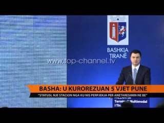Basha: U kurorëzuan 5 vjet punë - Top Channel Albania - News - Lajme