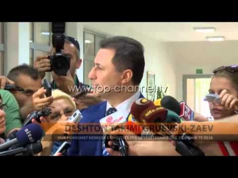 Dështon takimi Gruevski-Zaev - Top Channel Albania - News - Lajme