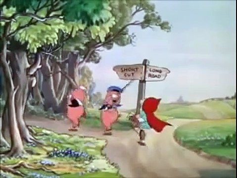 Caperucita, los tres cerditos y el lobo feroz. Cuento infantil