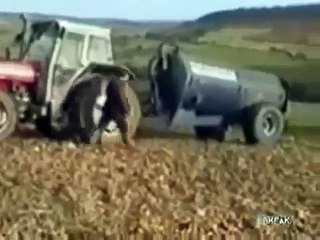 Тяжело быть трактористом