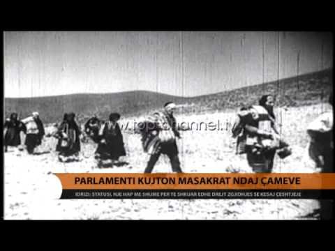 Parlamenti kujton masakrat ndaj çamëve - Top Channel Albania - News - Lajme