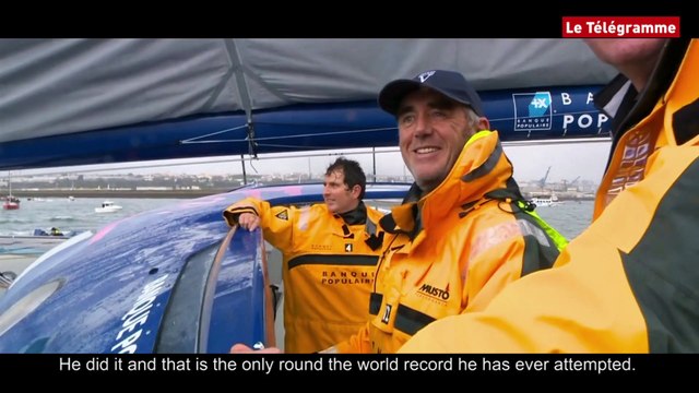 Trophée Jules Verne. Loïck Peyron rêve de repartir pour un tour