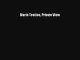 Mario Testino Private View [PDF Download] Full Ebook
