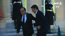 Renzi et Hollande s'inquiètent de la Libye, 