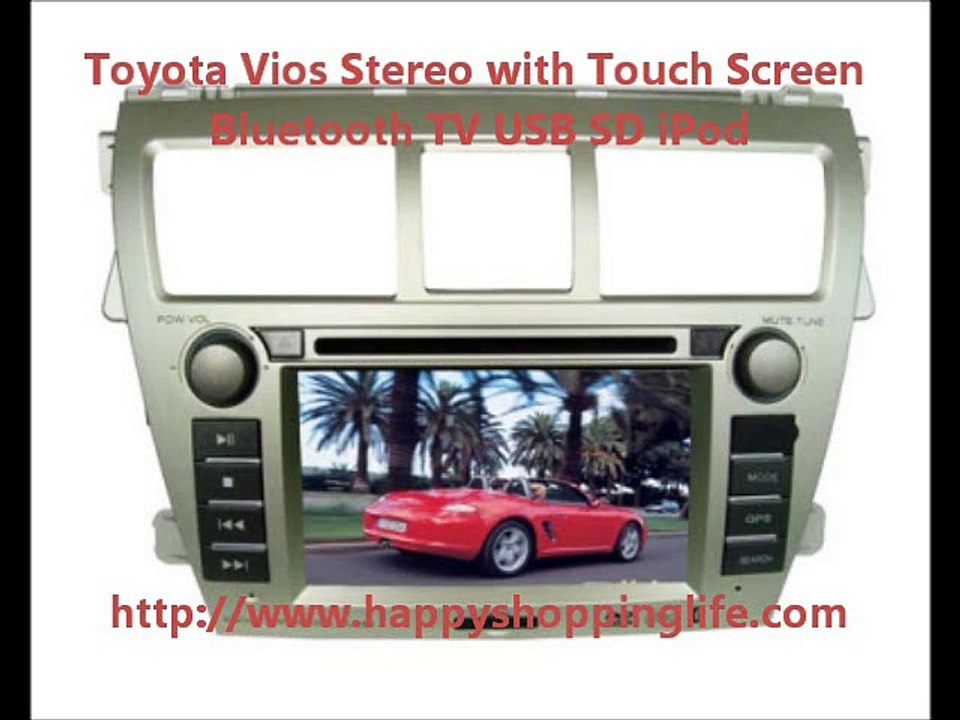 Car Stereo for Toyota Vios Car GPS Navigation R...