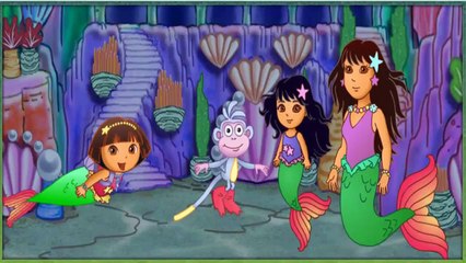 Dora the Explorer Doras Mermaid Adventure Game Full HD Video for Kids