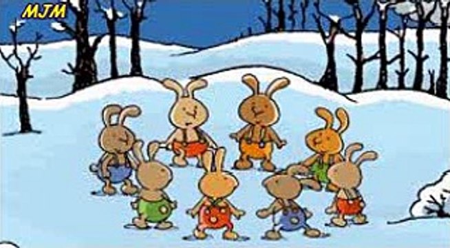 La ronde des petits lapins - Comptines de Noel