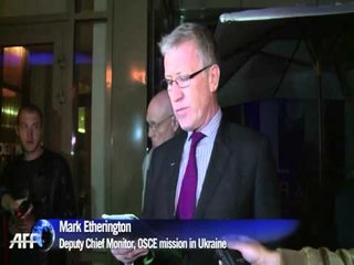 KRIZA NE UKRAINE SEPARATISTET PRORUSE LIROJNE 4 VEZHGUES TE OSBE TE MARRE PENG LAJM