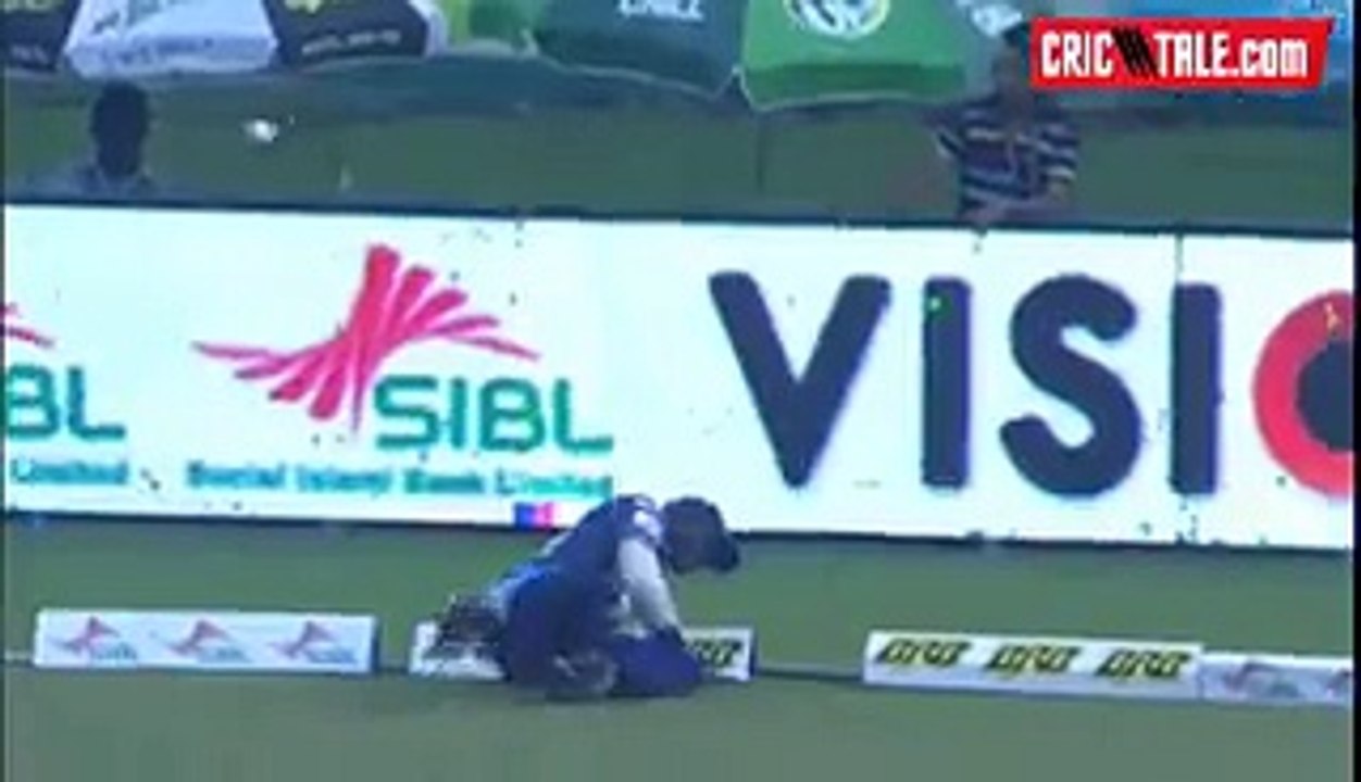 Naser Jamshed Six and Out on Shakib l Hassan Bowling.mp4