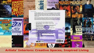 Read  Artists Interiors Creative Spaces Inspired Living EBooks Online