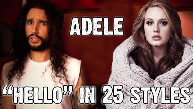 Adele - Hello New Latest Official Music Video in Every Music Genre Style Worlds Best Creative Music video Song 2015