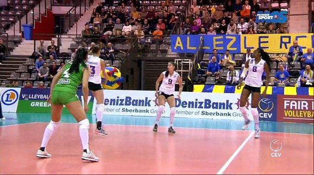 Volley - J3 - Victoire d'Ekaterinburg chez le RC Cannes