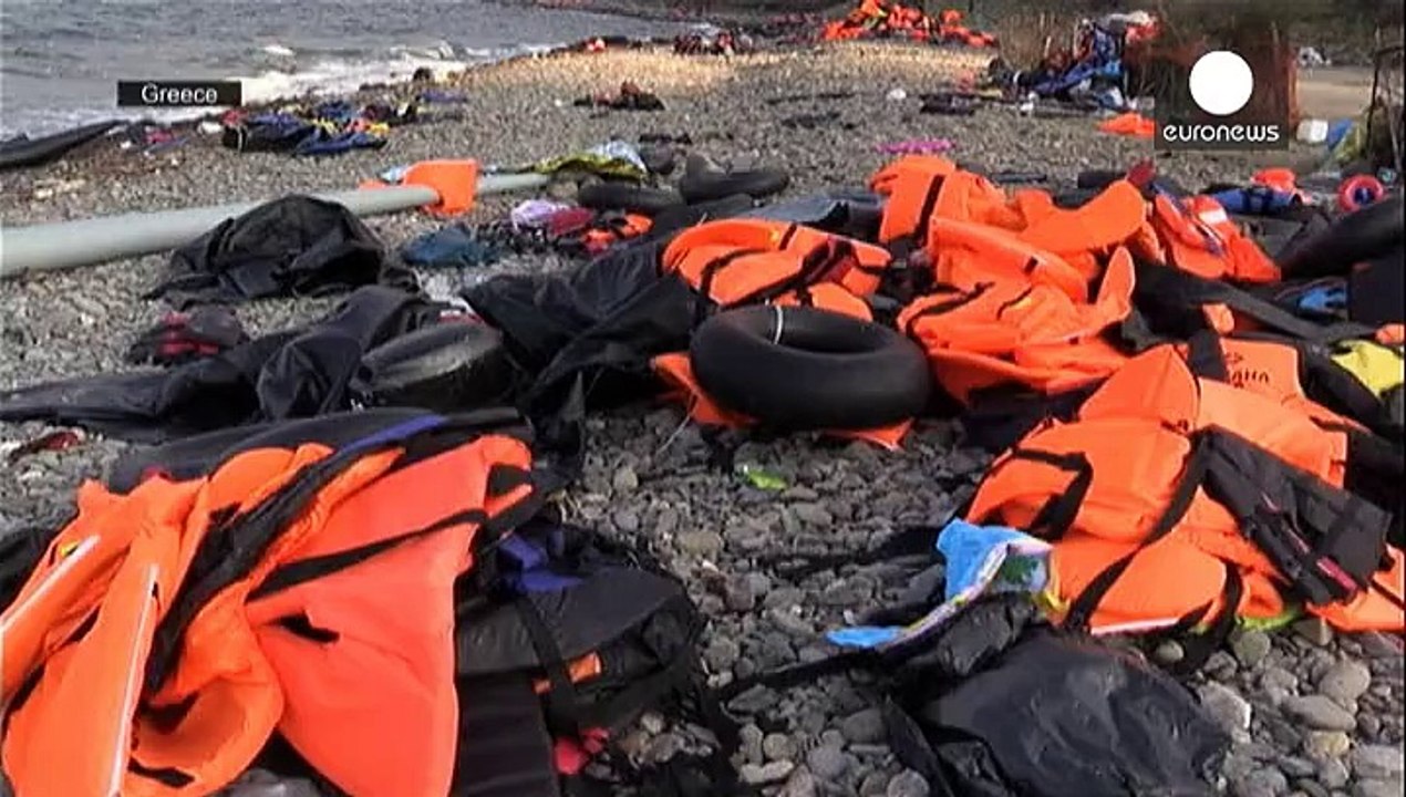 Flüchtlinge leiden unter Winterwetter