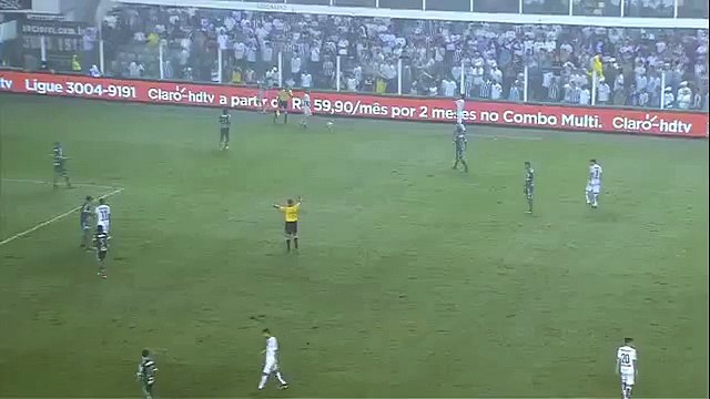 Santos 1 x 0 Palmeiras - Gol Copa do Brasil 2015 (1° Jogo da Final da Copa do Brasil)