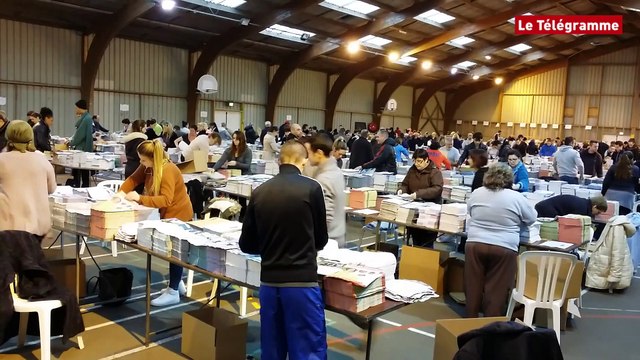 Guingamp. Régionales : mise sous pli des professions de foi