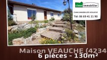A vendre - Maison/villa - VEAUCHE (42340) - 6 pièces - 130m²