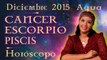 Horóscopo CANCER, ESCORPIO Y PISCIS Diciembre 2015 Signos de Agua por Jimena La Torre