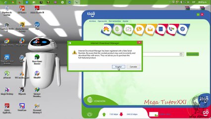 como solucionar el mensaje IDM 6.18 [registrado con un falso Serial] 2013