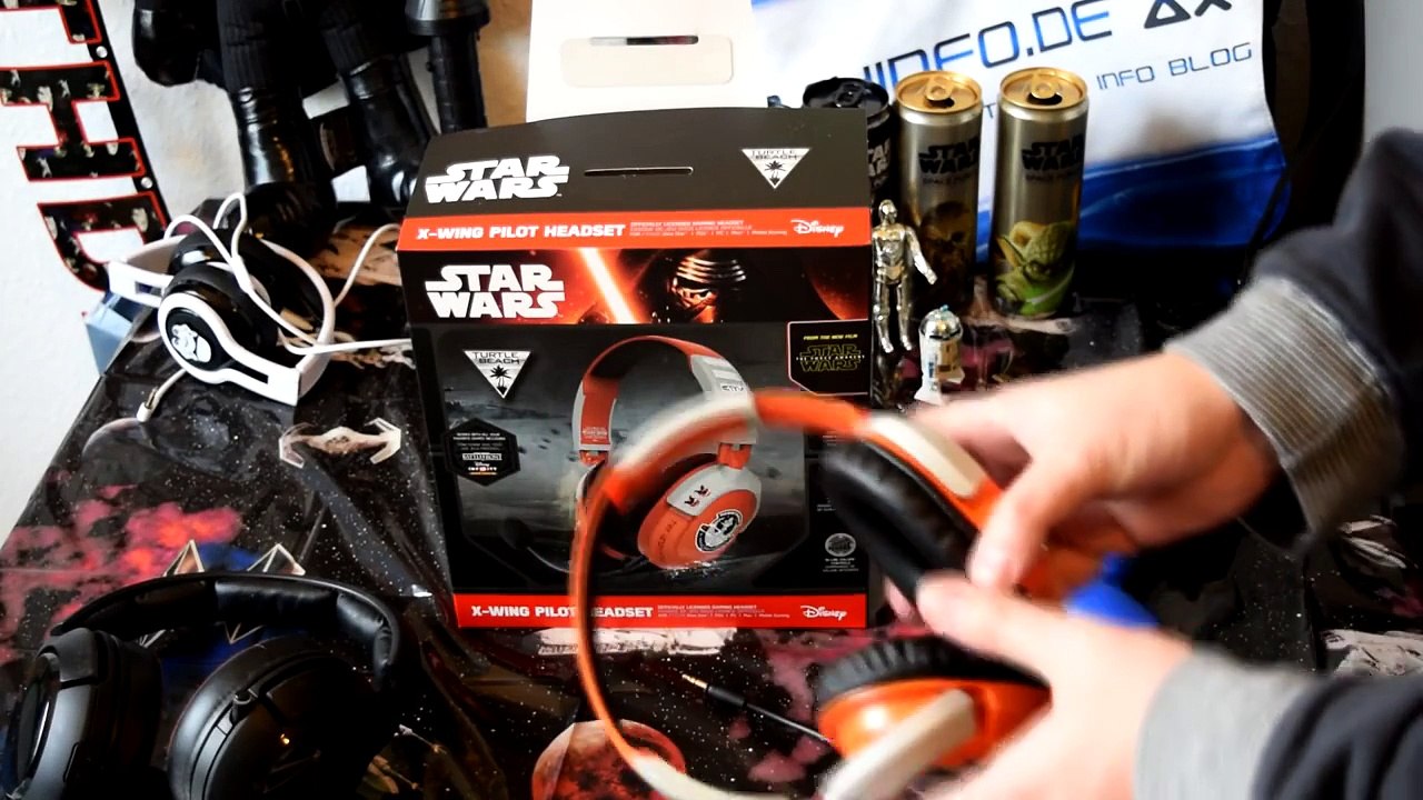 Turtle Beach Star Wars X Wing Pilot Headset Test PS4