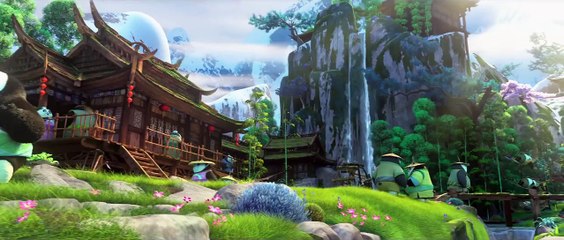 Kung Fu Panda 3 - Secret Panda Village | official FIRST LOOK clip (2016) Jack Black