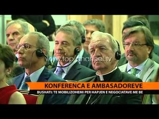 Çelet konferenca e ambasadorëve - Top Channel Albania - News - Lajme