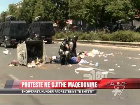 Protestë në gjithë Maqedoninë - News, Lajme - Vizion Plus
