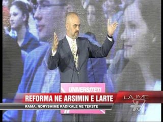 Reforma në arsimin e lartë - News, Lajme - Vizion Plus