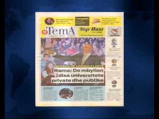 SHTYPI I DITES TITUJT KRYESORE TE FAQEVE TE PARA TE GAZETAVE SHQIPTARE E MARTE 8 KORRIK 2014