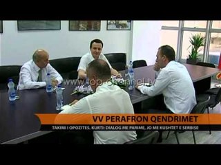VV-ja përafron qëndrimet - Top Channel Albania - News - Lajme